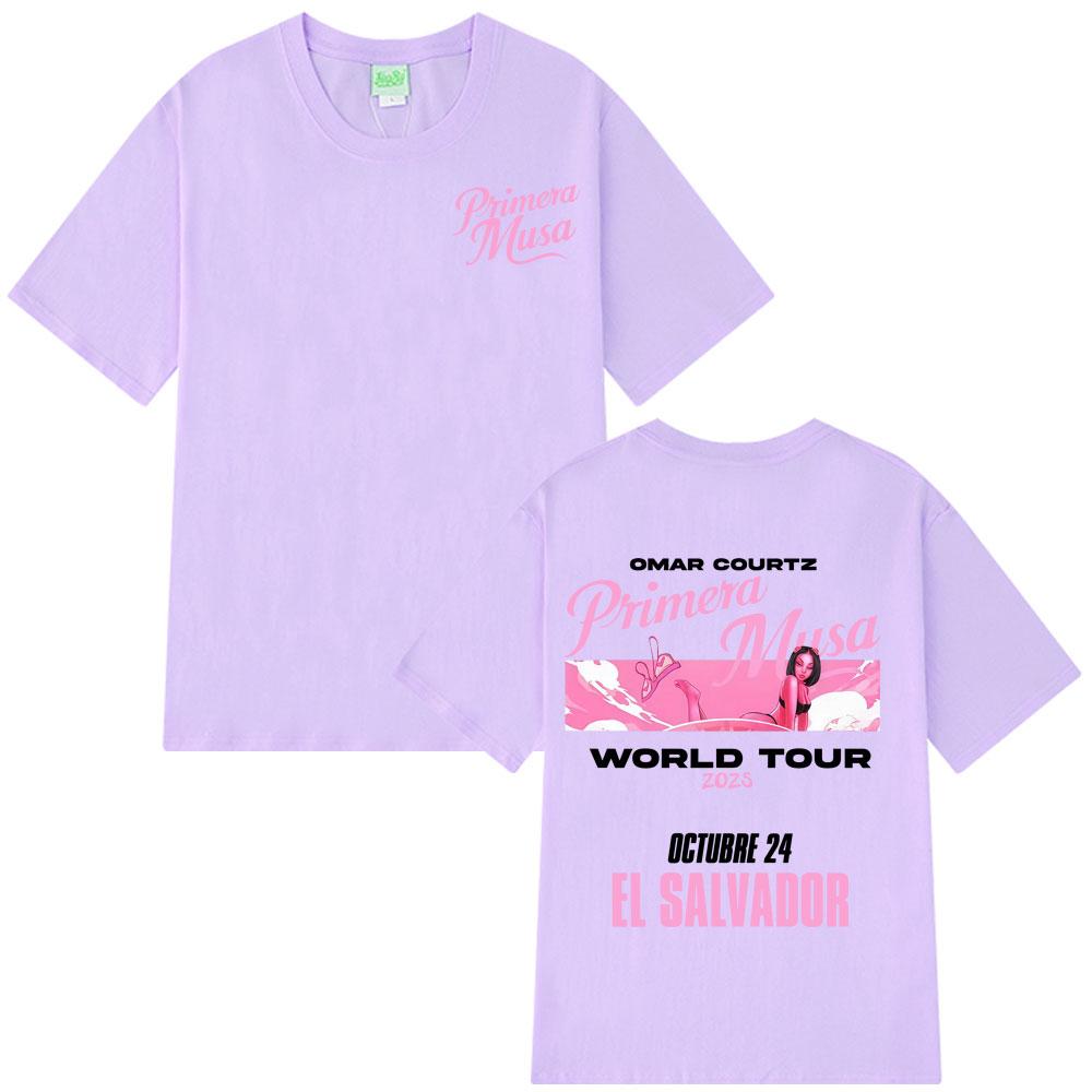Omar Courtz Primera Musa Fashion Graphic Tees Men Women Aesthetic T-shirts  Short-sleeved Loose Casual Cotton Harajuku T-shirts