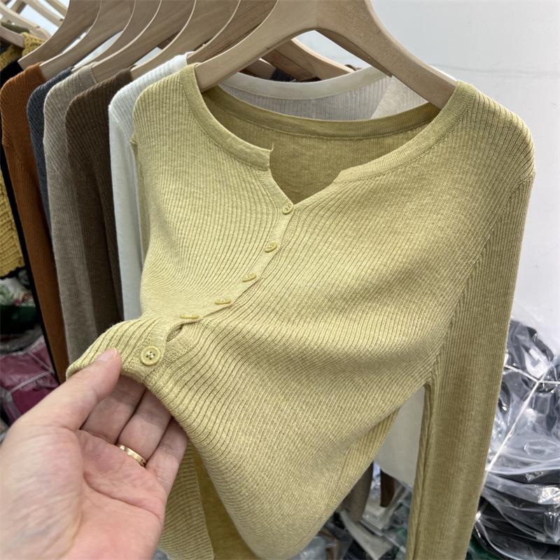 2024 Women's Lightweight Wool Knit Cardigan: Soft, Long Sleeve Sun Protection for Spring/Summer