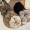 Yousheng Women Hair Rope Large Size Plush Hair Scrunchies Comfortable Fit No Pulling Warm Hair Band Hair Accessories