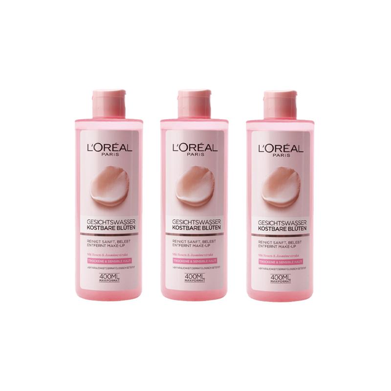 Loreal Paris Water Toner Moisturizing, Soothing and Moisturizing Rose Jasmine Powder Water-400ml3