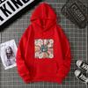 American hooded sweater women's autumn and winter Korean version fashion oversize loose coat women's clothing