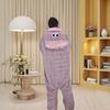 Cartoon Animal Adult Youth Unisex One Piece Pajamas Funny Costume Loungewear Hooded Jumpsuit Sleepwear Home Outfit