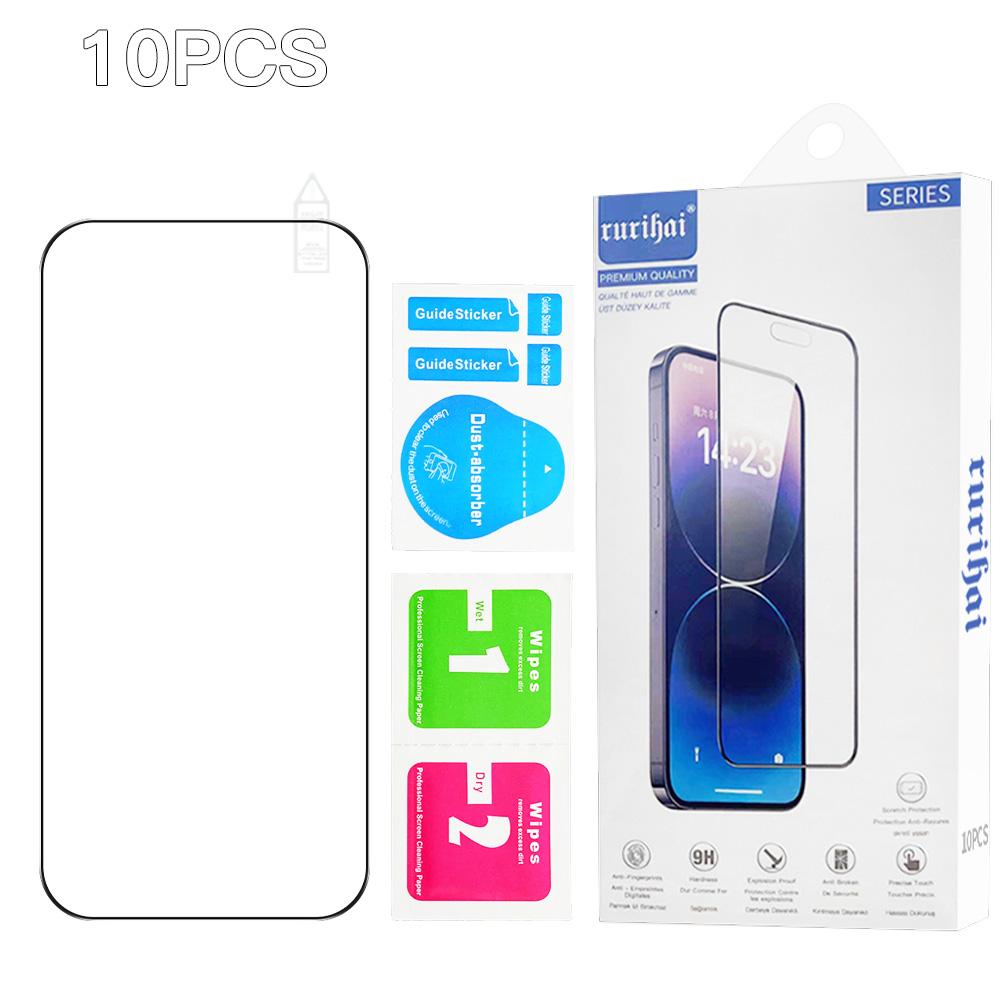 10Pcs For iPhone 17 Pro High Aluminium-Silicon Glass Film 0.26mm 2.5D Screen Protector