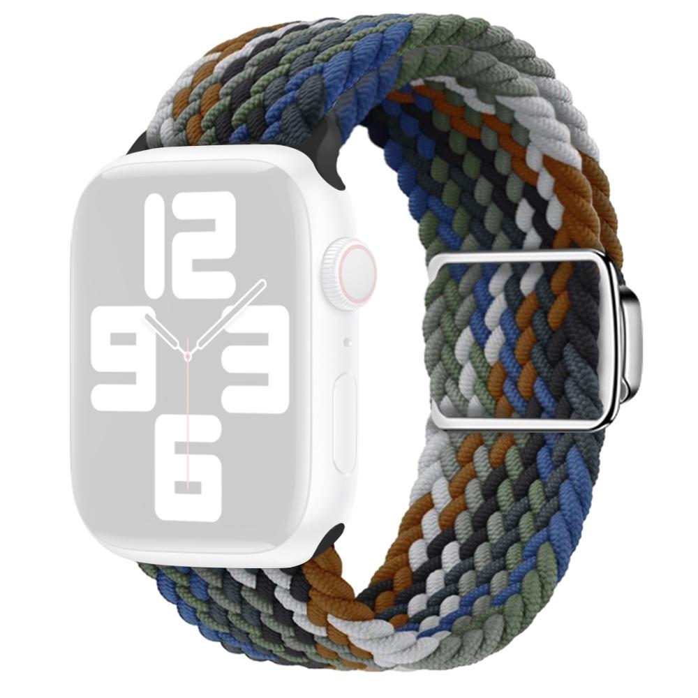

Ремінець для Apple Watch Series 10 42мм/9 8 7 41мм/SE (2023) SE (2022) SE 6 5 4 40мм/3 2 1 38мм Ремінець для годинника з магнітною застібкою Jeans Colorful