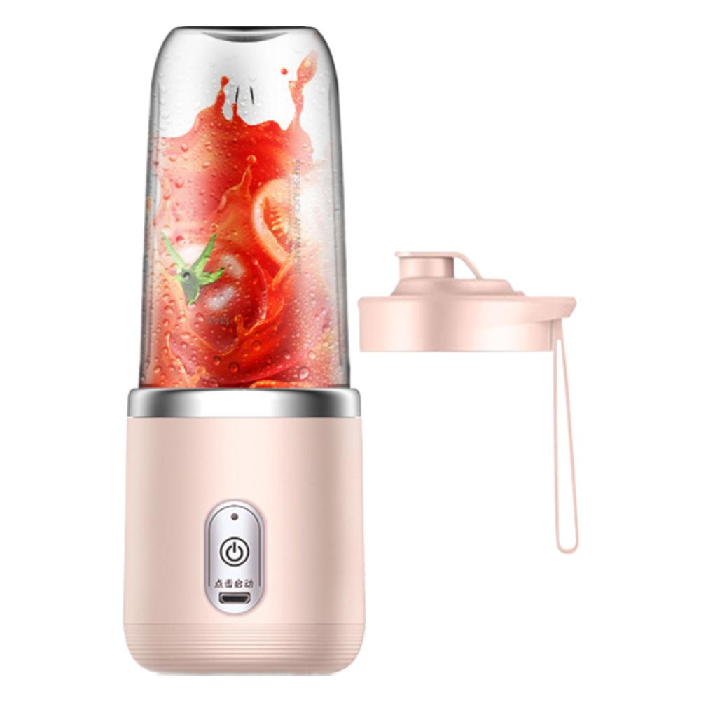 300ml Multifunctional Juicer 6 Blades Small Electric Juicer Summer Personal Fruit Juice Blenders Usb Charging Juicer Juice Cup