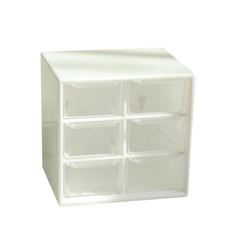 

Мультяшный девятисекционный пылезащитный ящик для хранения: Органайзер ящичного типа для канцелярских товаров и ювелирных изделий