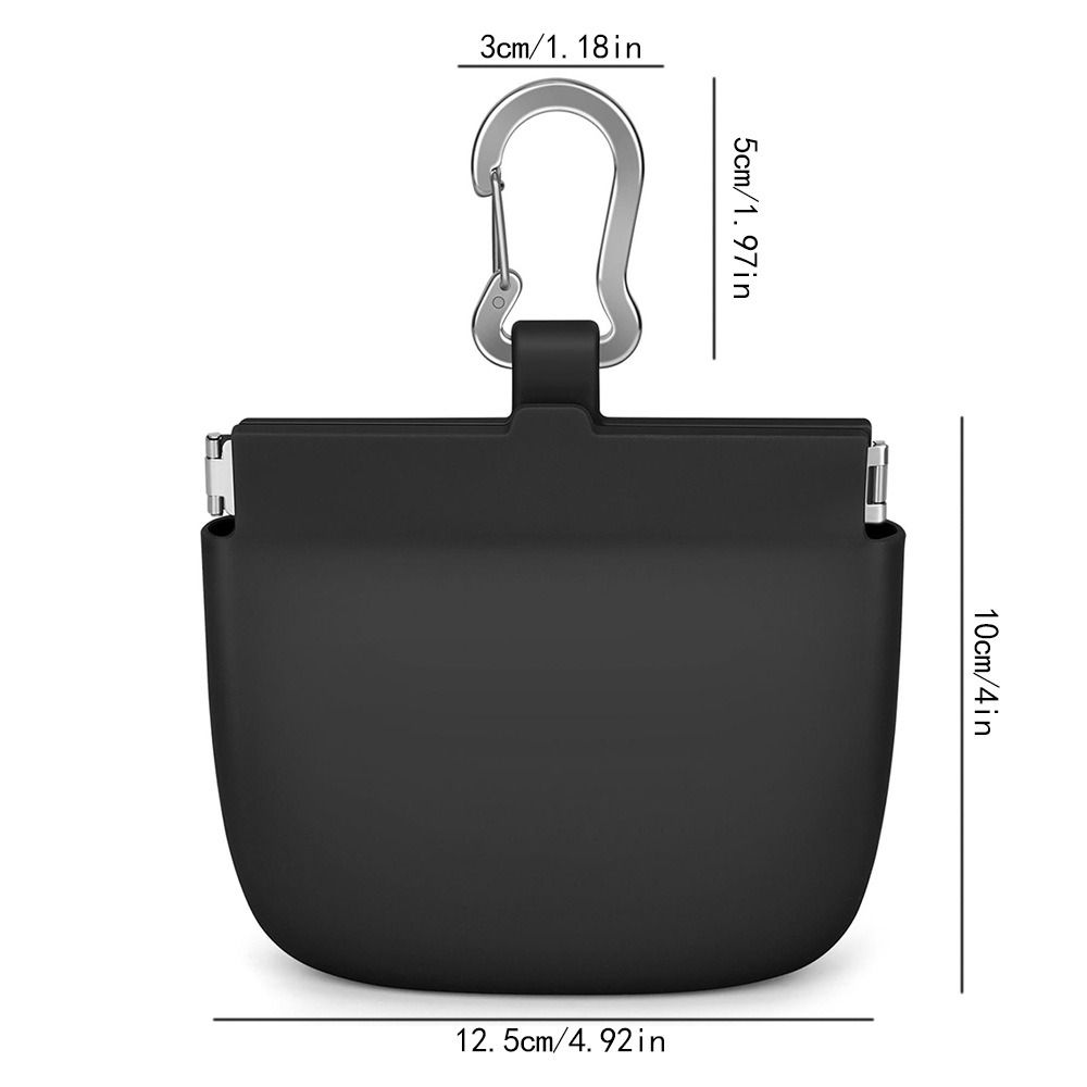 with Pull Tab Dog Treat Pouch Silicone Dog Treat Bags New Dog Training Treat Pouch for Pet Walking