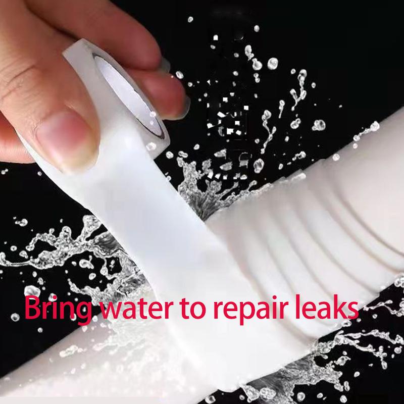 Black Self-Fusing Silicone Tape Cinta Impermeable Sellante Leak-stopping Water-stopping Repair Waterproof Sealing TapePinstriping Tape 3