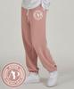 ASTRAL PROJECTION Sporty Emblem Comfortable Training Sweat Jogger Pants_Pink