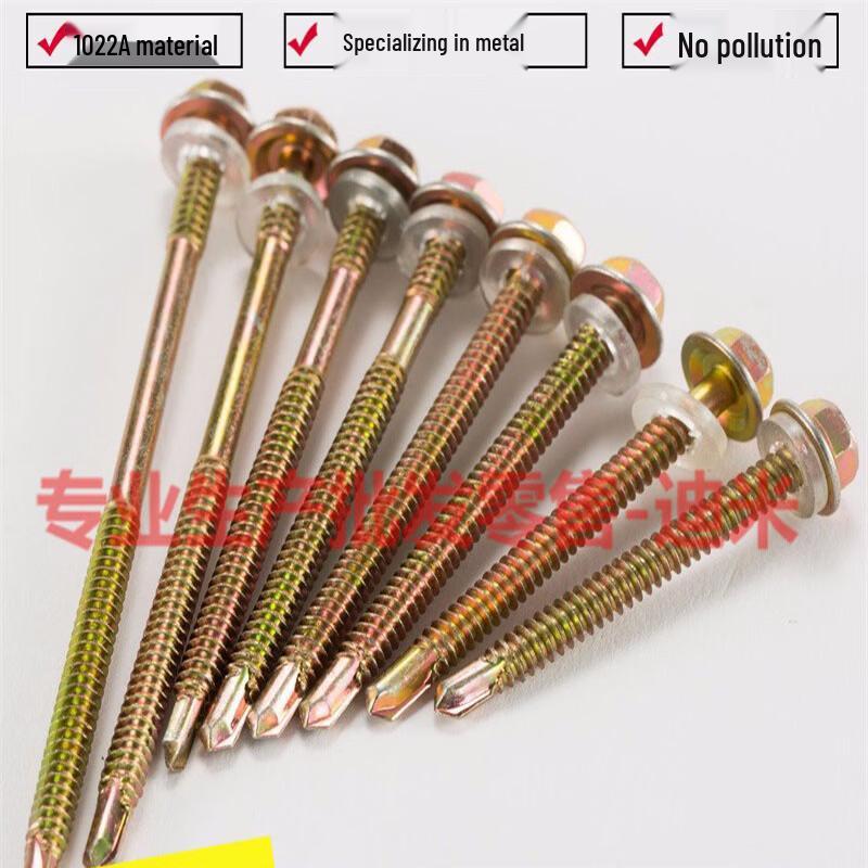 ZISIZ Hex Head Self-Drilling Screws