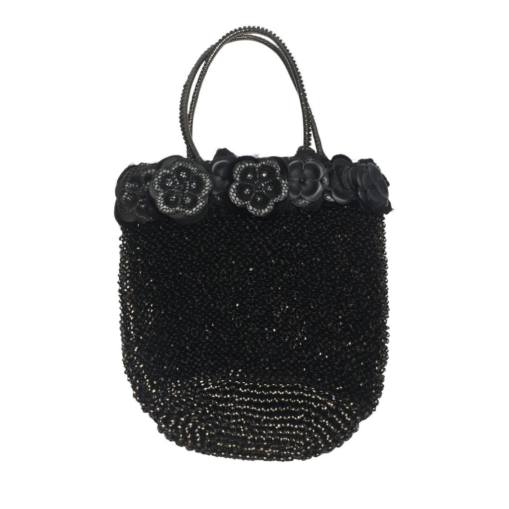 ANTEPRIMA party Mini bag Handbag wire black Women Used