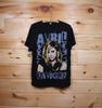 Vintage Avril Lavigne Y2K The Black Star Concert Tour T-Shirt Adult Size Medium