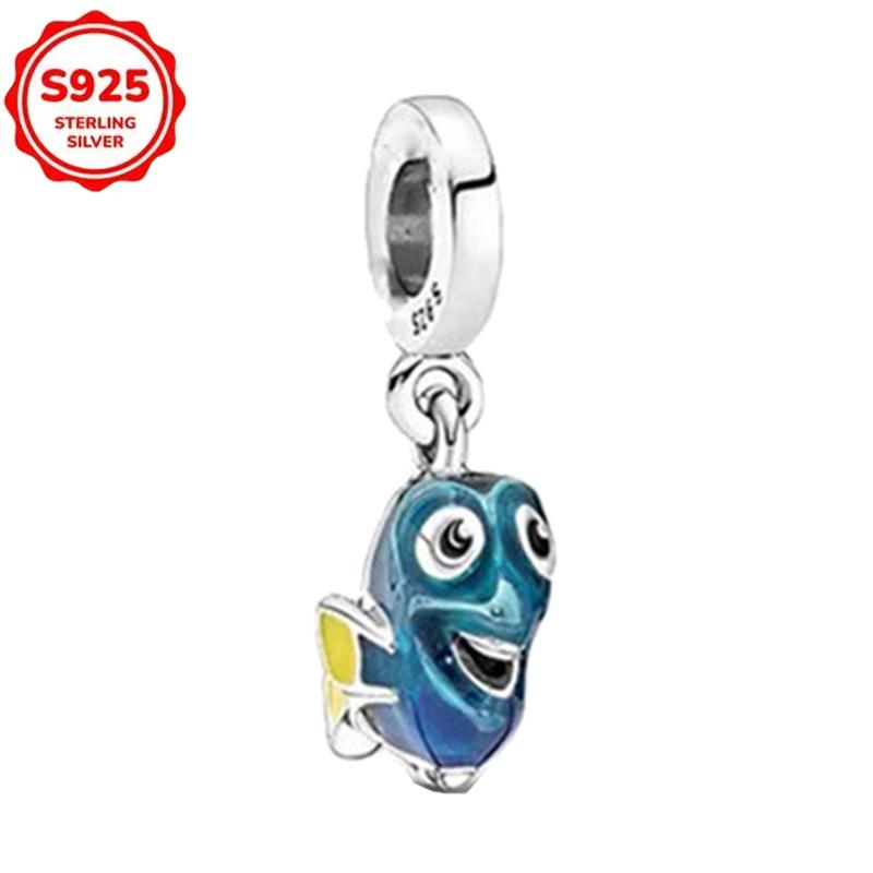 Squirrel Chip Dale Copper Witch Villians Princess Charm Bead For Women Original Bracelet Diy Jewelry Pendant Gift