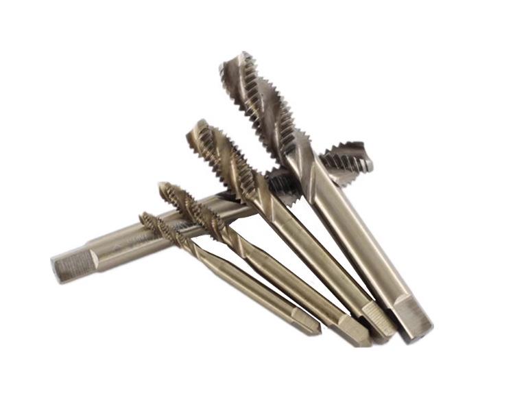 Titanium-Plated Spiral Flute Machine Tap Set M2-M20