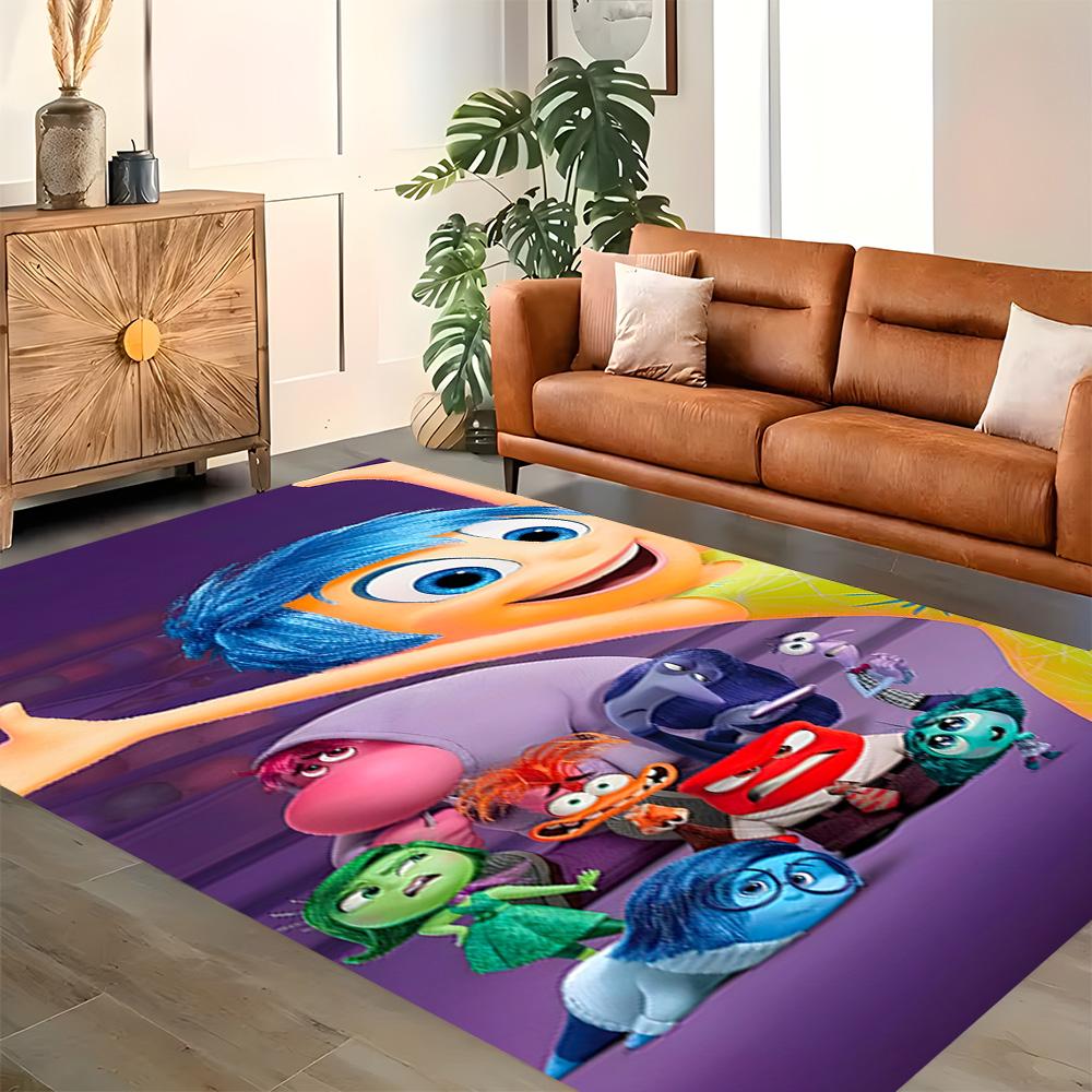 Inside Out Emotions Adventure for Living Room Rug, Bedroom, Study Room, Hallway Decoration, Perfect for Home Decoration or Holiday Gifts