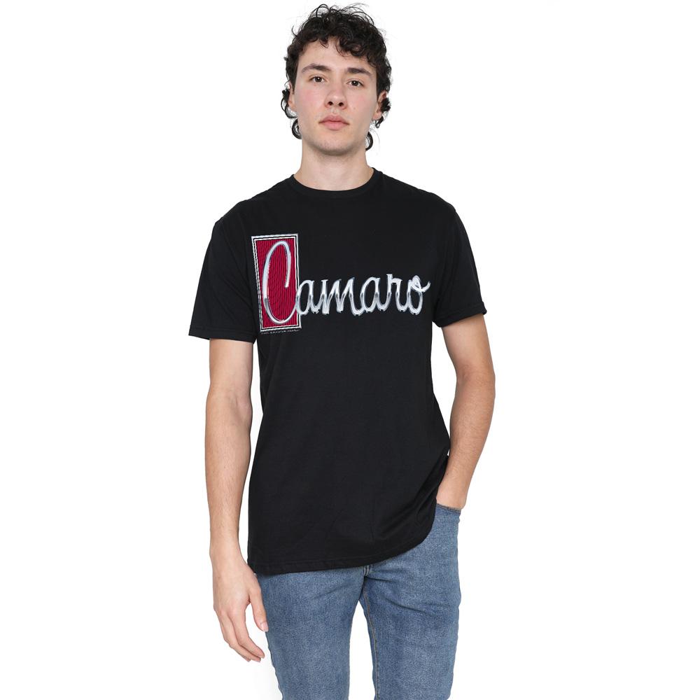 Chevrolet Unisex Adult Chrome Script T-Shirt