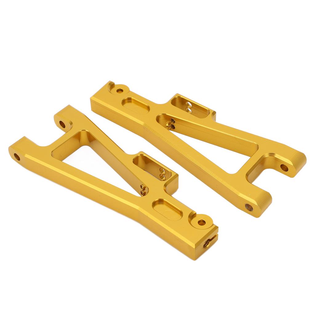 2Pcs Front Rear Lower Swing Arms Aluminum Alloy Lower Suspension Arm for JLB 1Celsius10 Car Truck Series
