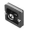 PU40 40x40mm Adjustable Quick Release Plate for Arca Swiss Type Ballhead Tripod