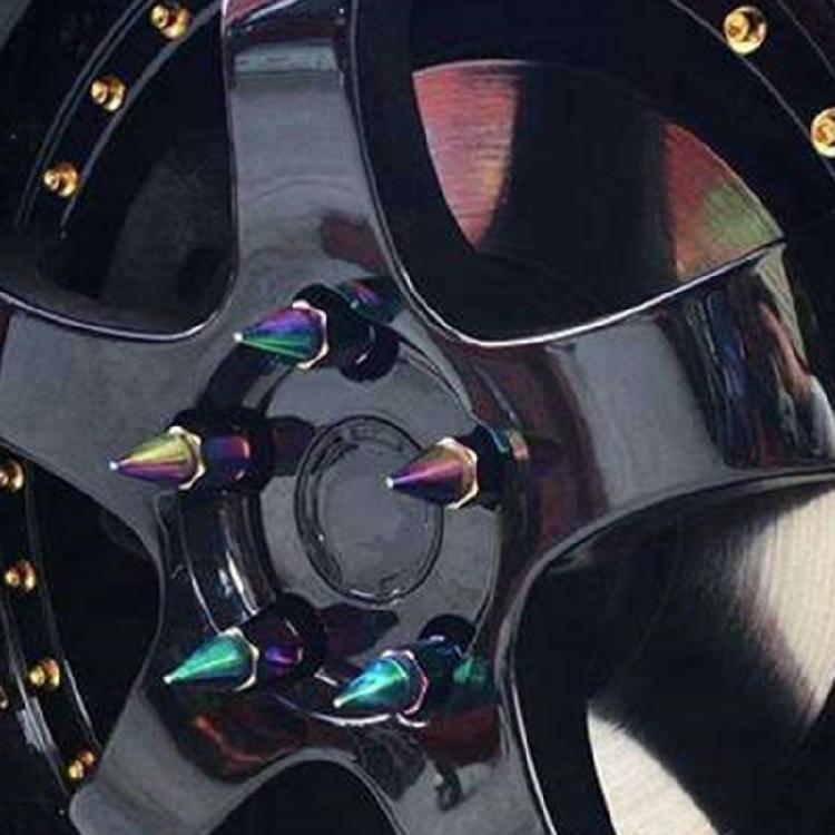 Plastic Wiel Klinknagels Moeren Studs Bouten Spijker Voor Auto Styling Tunning Velg Schroef