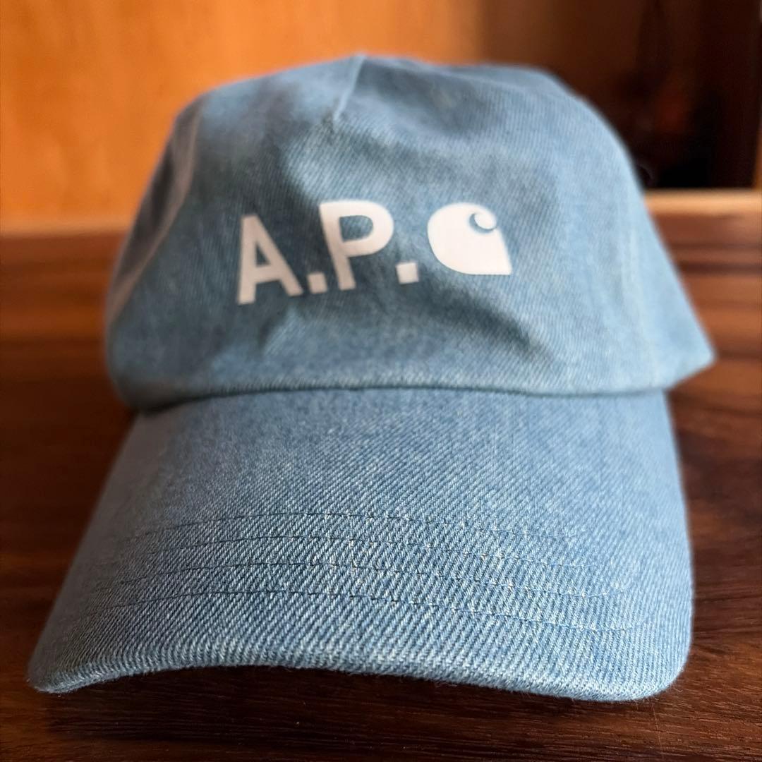 Used [Good condition] Price reduction A.P.C. Carhartt WIP denim cap