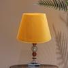 1 Stück Goldfarben gefütterter Stoff-Lampenschirm Einfache Elegante Lichtabdeckung für Wohnzimmer Schlafzimmer Tisch Stehlampe Nachttisch Lampe Dekor Einweihung