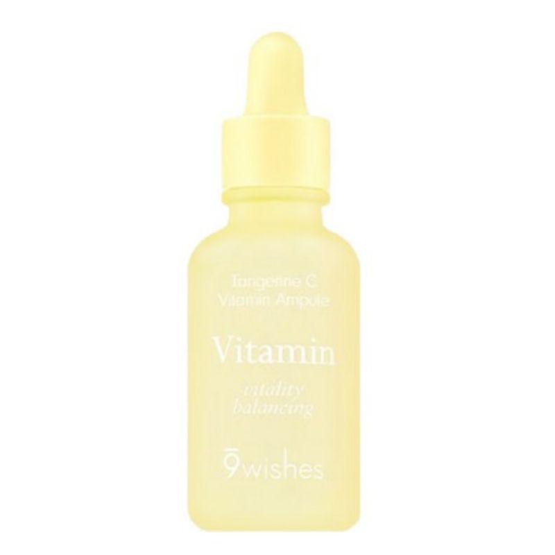 9wishes Jeju Green Tangerine C Vitamin Brightening Ampule 30ml