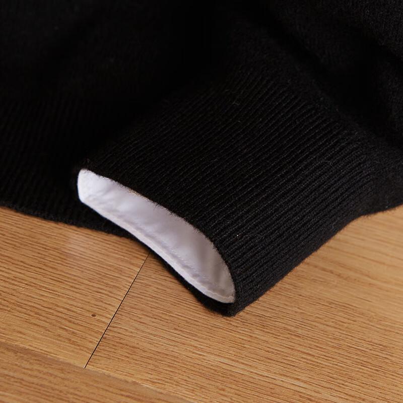 Hengyuanxiang Herren Jacquard Strick Rundhals Wolle & Kaschmir Pullover