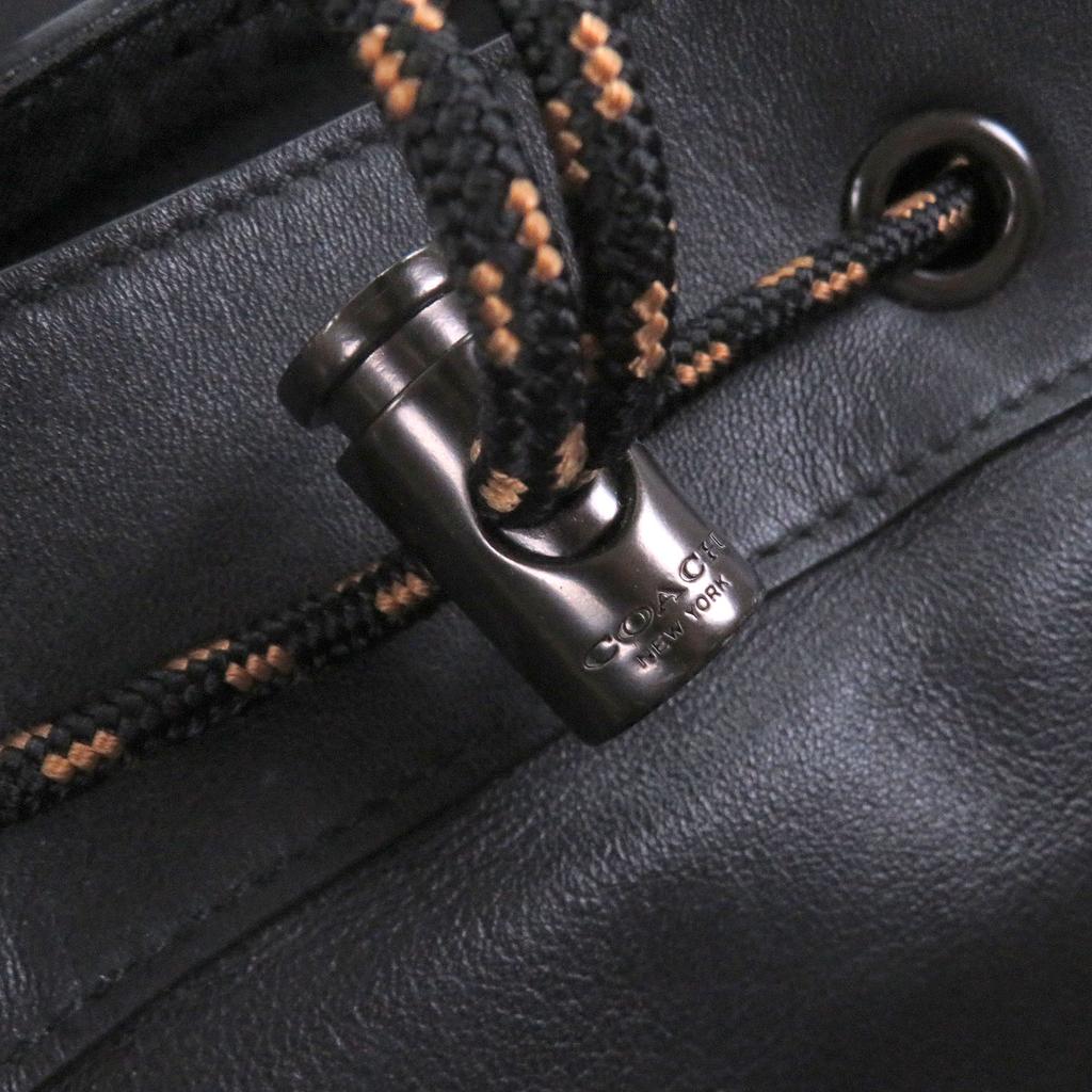 Excellent COACH Backpack Daypack League Flap Backpack with Quilting Used