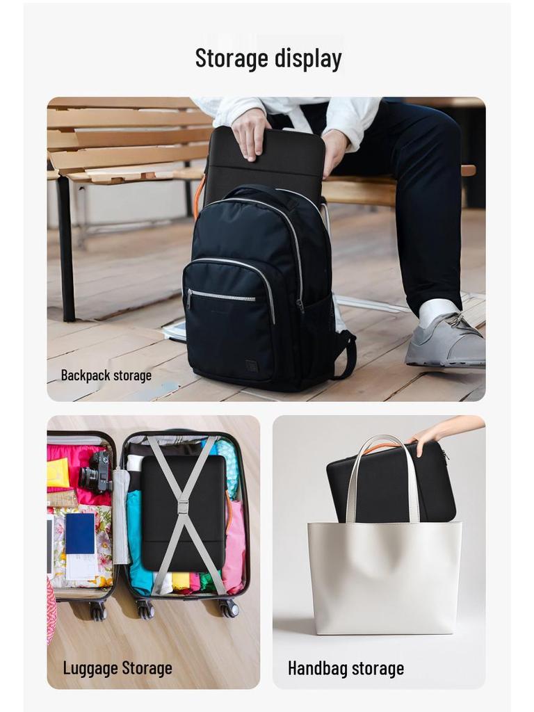 2025 Portable Laptop Sleeve for 13-14 Inch, Suitable for Apple, Lenovo, and 16-inch Legion Models