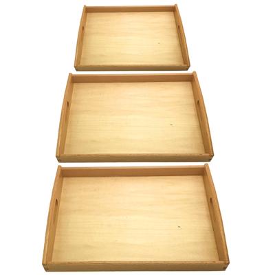 Wooden Storage Tray Early Learning Toy Sorting Collecting Tray Interactive Toy for Kindergarten Learning Teaching Tool