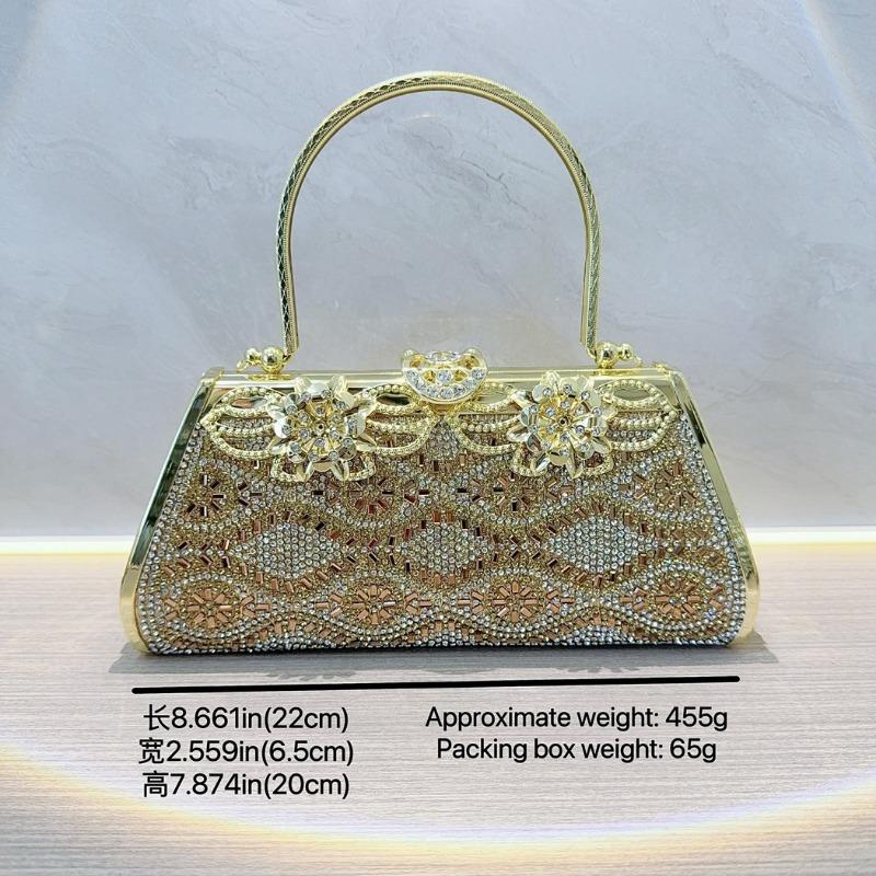 Retro Small Bag Fashionable Banquet Evening Handbag Diagonal Dinner Bag