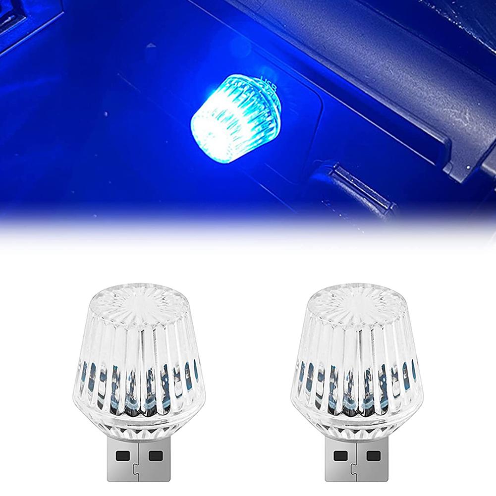 

Светодиодная подсветка салона Неоновая атмосфера Практичный внедорожник USB 2шт.