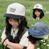 Vintage Plaid Children Baseball Cap Quick-drying Duck Tongue Hat Baby Sun Hats  for Boys and Girls