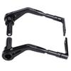Qiilu Motorcycle Brake Clutch, 1 Pair CNC Aluminum Motorcycle Adjustable Brake Clutch Lever Protect Guard Handlebar 22mm Universal