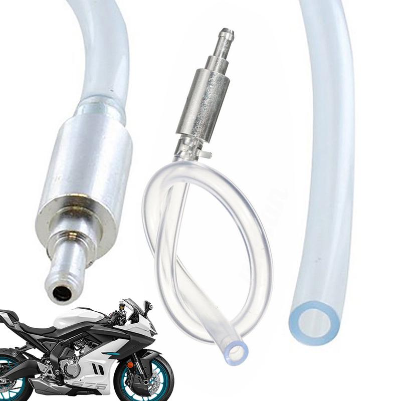 Brake Bleeder Hose with Metal Clips Brake Fluid Bleeder Kit Motorcycle Brake Bleeder Kit for Hydraulic Brake System Motorcycle