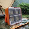 Yousheng Mini Solar Camping Lamp with Stand, IP65 Waterproof Solar Type-C Rechargeable Work Light, Adjustable Outdoor Portable Emergency