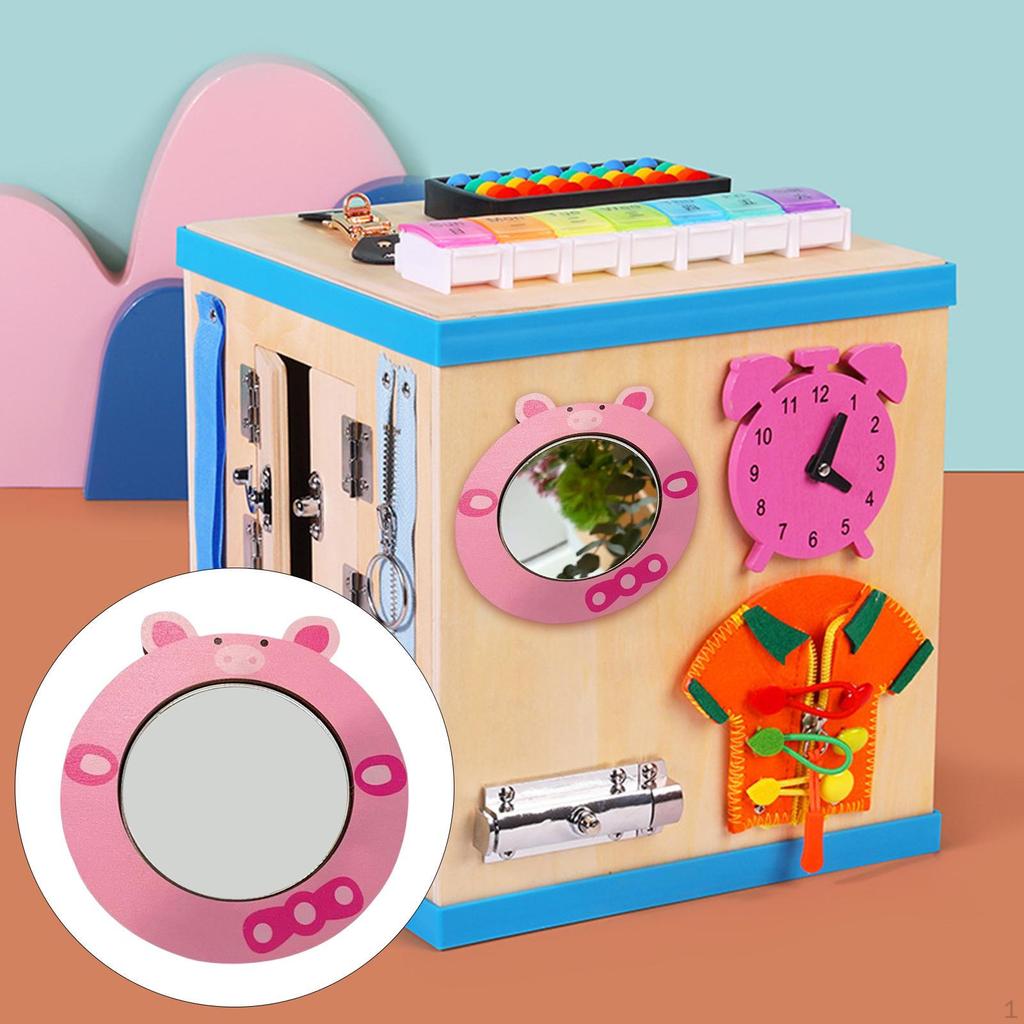 Busy Board Material Developmental Toys Smooth Puzzles DIY Accs Sensory Toy Parts for Cognition