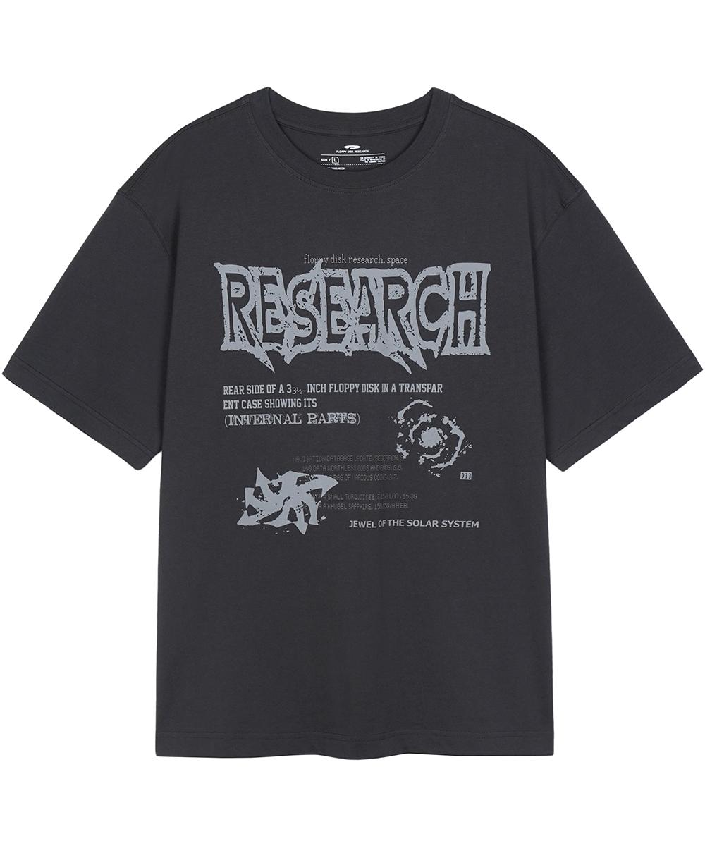 Fdr Milky Way Short Sleeve Charcoal Charcoal/L