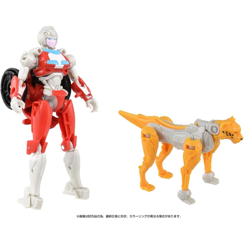 Takara Tomy Transformers Beast Awakening BCS-04 Awakening Change Set Arcee & Cheetor Action Figures