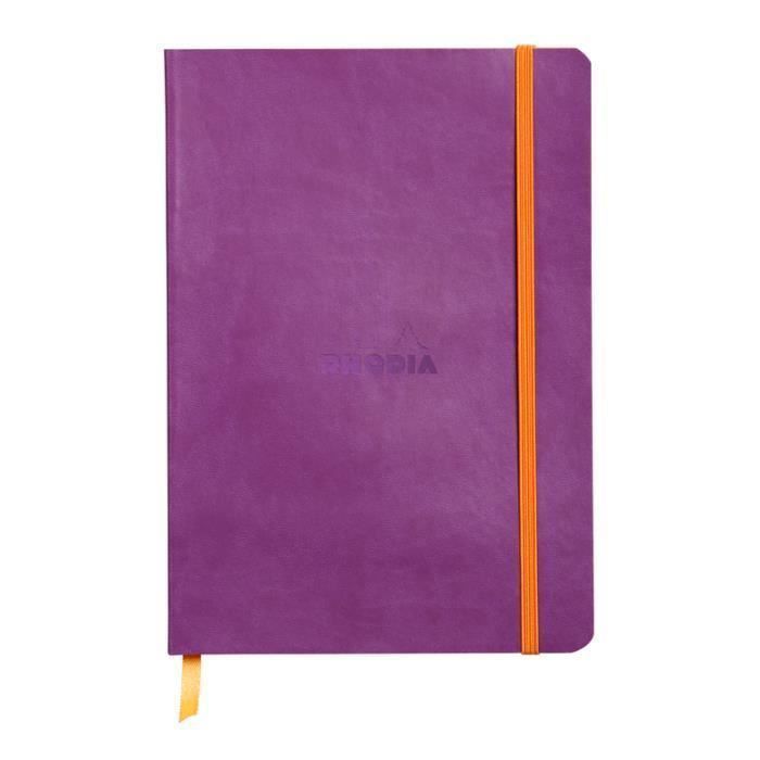 Carnet - CLAIREFONTAINE - RHODIARAMA - Souple - A5 - 160 pages - Papier ivoire