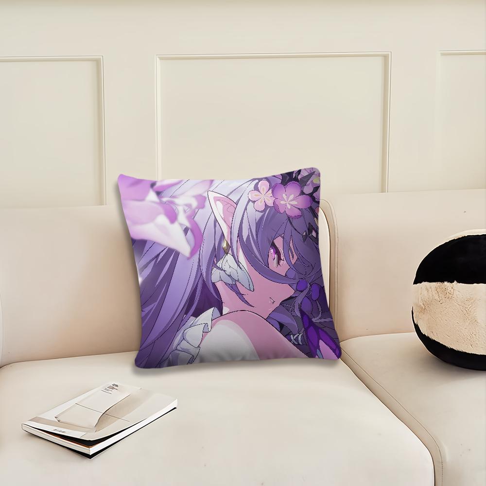 Game Honkai Star Rail Tribios cushion cover Pillow Cover Decoration Room Home Sofa living Office Car Nordic Simplicity