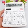 Mini Calculator Clear Screen Display Comfortable Buttons Non-breakable 12 Digits Display Ultra-thin Desktop Calculator Office Supply