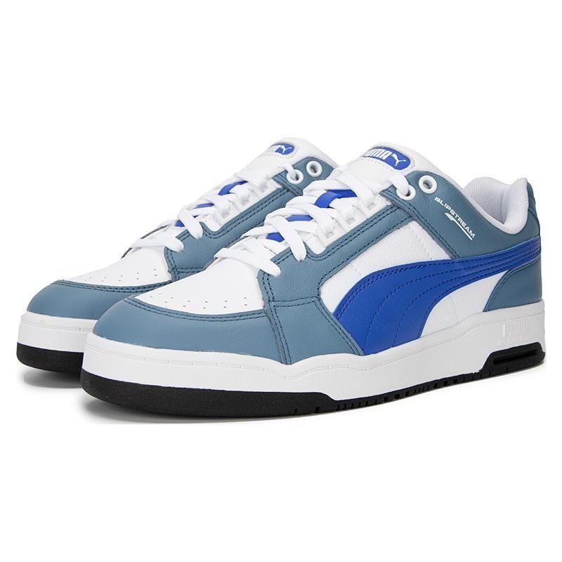 PUMA Slipstream Lo Low Skate Shoes Unisex Blue White 383401-12
