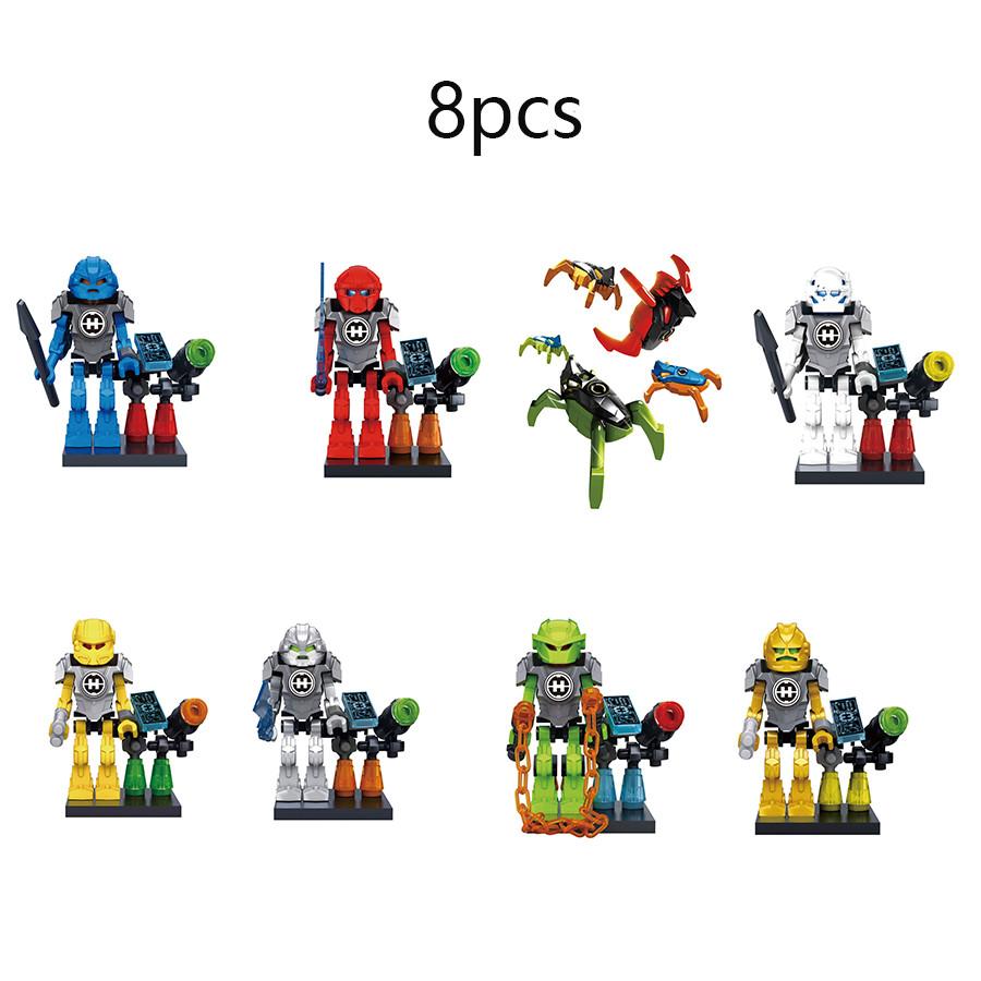 

HeroSeries Конструктор Динозавры Командная Работа Желто-Зеленые Солдаты Красный Воин Могучие Фигурки Игрушки Детские Подарки