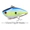 Lure Bait SinkingVIB10Gram55mmBionic Long Casting Hard Bait Fake Fish Bait for Mandarin Fish, Bass, and Mandarin Fish, Suitable