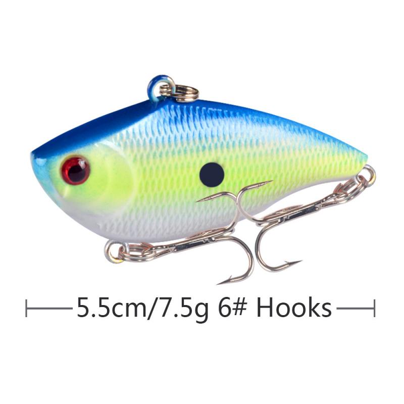 Lure Bait SinkingVIB10Gram55mmBionic Long Casting Hard Bait Fake Fish Bait for Mandarin Fish, Bass, and Mandarin Fish, Suitable