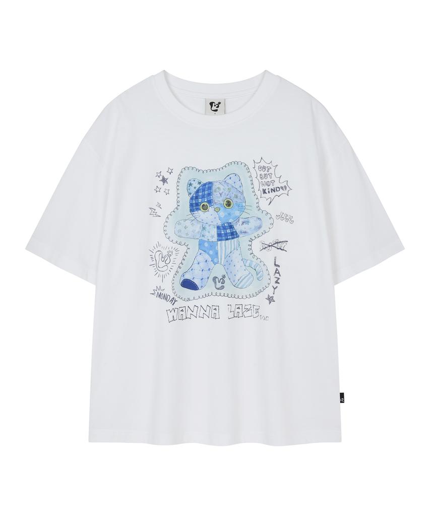 LMR Toy Shangnyong Graffiti Short Sleeve T-Shirt White