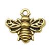 Multi-color Alloy Bee Pendant Charm for DIY Bracelets and Necklaces