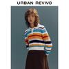 UR Women's Color-block Polo Knit Sweater