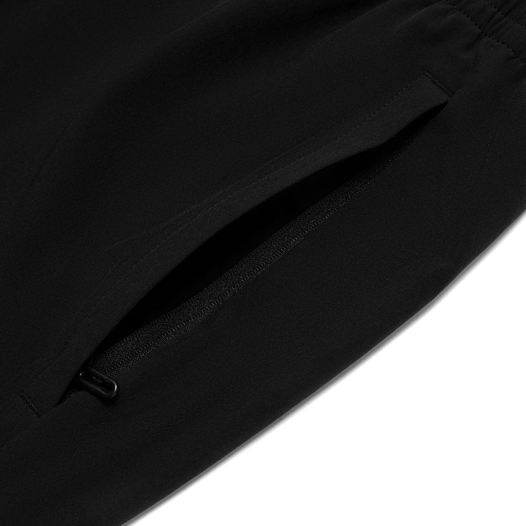 Li-Ning Fitness Series Solid Color Quick-Dry Knitted Sports Pants Men Bottoms Black AYKU461-1